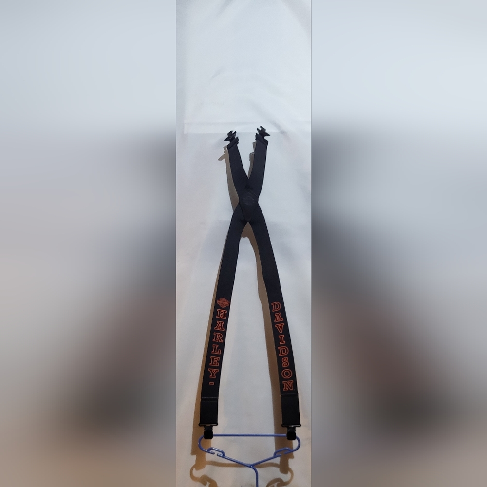 Mens vintage harley davidson suspenders